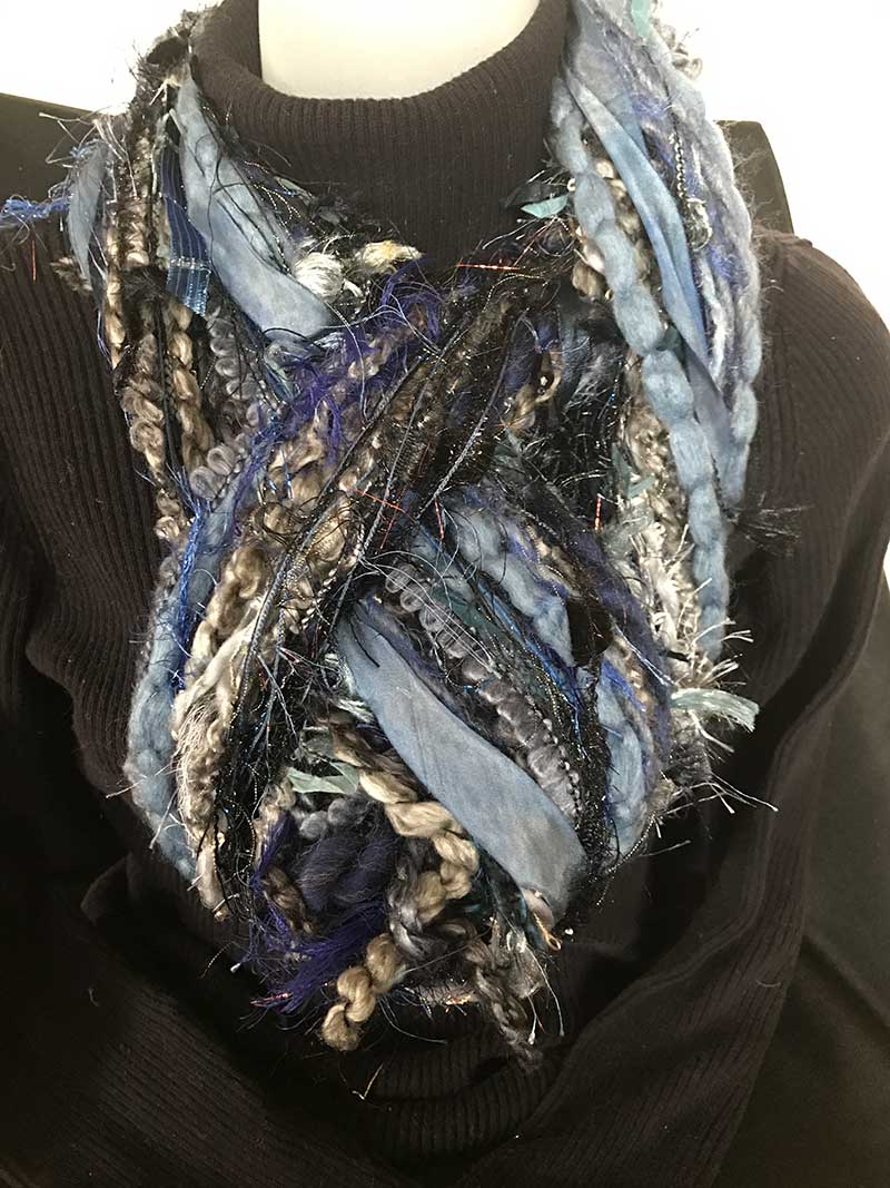 Denim Handmade scarves