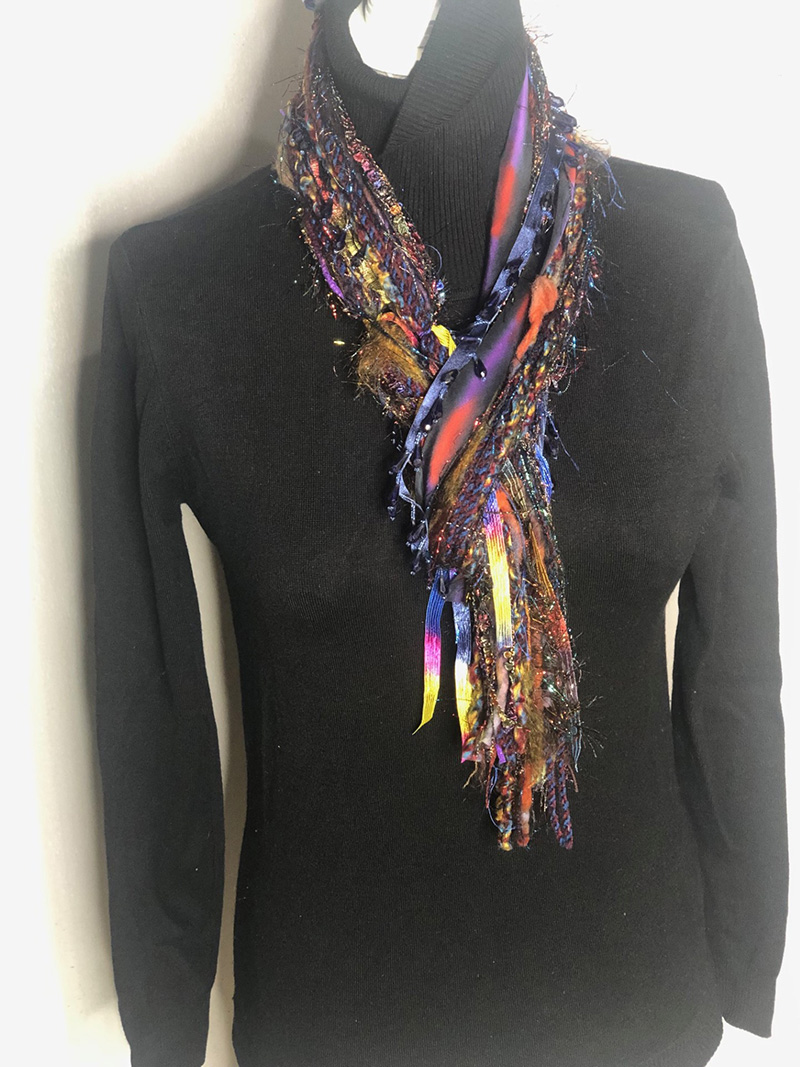 Multi Colors Handmade scarves