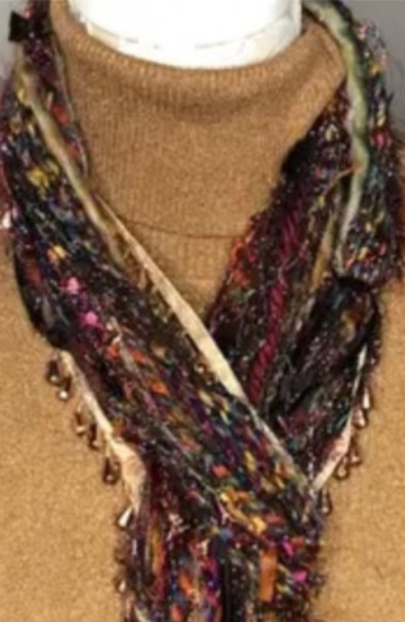 Indigo Bronze Handmade scarves